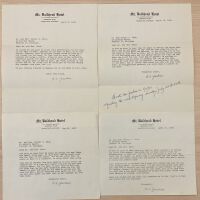 Reservation letter, Mt. Baldhead Hotel