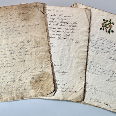 Loomis Guest Book pages