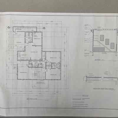 This plan was not built and the drawing was not archived.