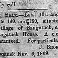          cr1869112003SaugLots131-132-149-150-4sale.jpg; J. Shores offers Saugatuck lots
   