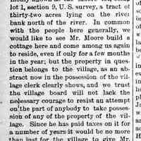          cr1897100801HDMooreWantsToBuild.jpg; H.D. Moore of Allegan plans resisted.
   