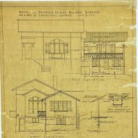 Addition To Residence At 5165 Hallwood, Riverside/Mr. & Mrs. Samuelson, Owners. (Samuelson)