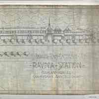 Proposed Town Entrance At Ravinia Station, Highland Park, Illinois