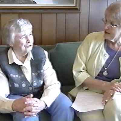 Ruth Jones (left) and Judy Mauger (right)