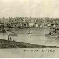          Saugatuck_etching_1864_tu.jpg 5MB; Sketch by I.M. Gross [or J.M. Gross]
   