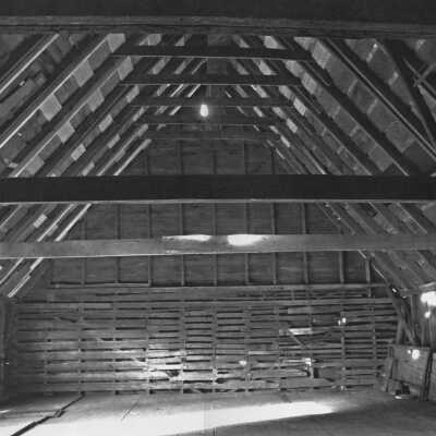 Photo by Bill Werme: Werme loft straightened