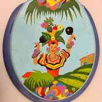 Toilet Seat painted by N. Steinberg