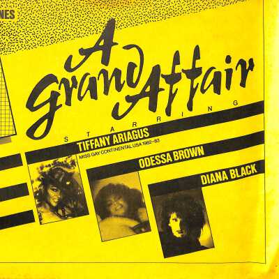 The 1986 Gay Awards Western Michigan: A Grand Affair Poster (37)