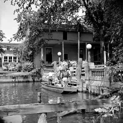 Chain Ferry landing 1949