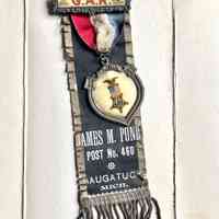Badge, GAR James M. Pond Post