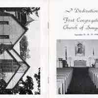 Dedication First Congregational Church of Saugatuck