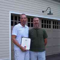          Garage at 642 Lake Street | Saugatuck - Owners: Brian Schipper & Richard Lord.
   