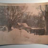 Lake Street Cottage in Winter