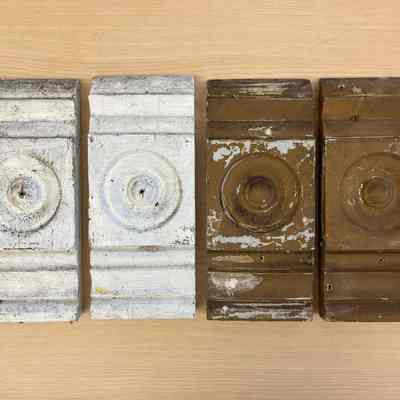Dutcher Lodge plinth blocks