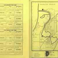          1987-1988 Calendar, area map
   