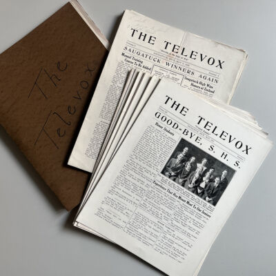 Televox SHS student newspaper 1929-1931