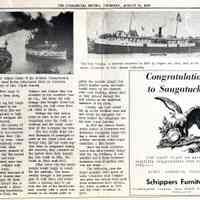          Commercial Record, 15 Aug 1968; partial story about ships
   