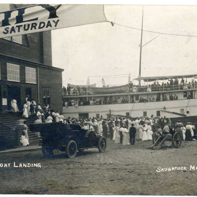 Pavilion and cannon ca 1911