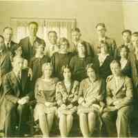          Saugatuck_Grad_class_1929.jpg 1.2MB; Digital image from Jane Van Dis collection  - Digital file on Jack Sheridan Drive 2021.72.02
   