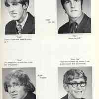          1971 Seniors, Class of 1971; Robert Tucker, Gary Van Dis, Blair VanOss, Russell Wilson
   