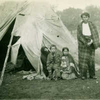 Indian camp exhibition