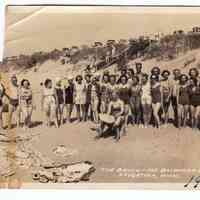         HH-OvalBeach1942.jpg; The Beach - Mt. Baldhead Hotel
   