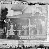          89-1-241_Cap_Phelps_Sunnyside.jpg 2.1MB; M Hirner, M. Honnie?, S. Brittain, Pearl Phelps, G. Takken, Cap Phelps Home - Sunnyside G Hatersby
   