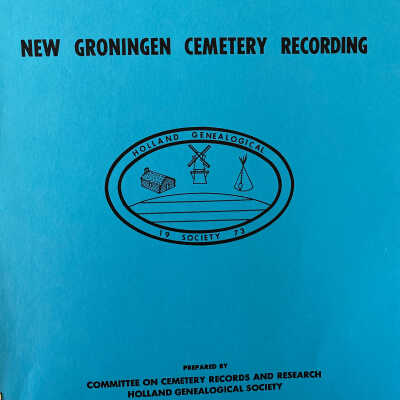 New Groningen cemetery recording