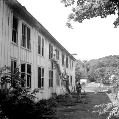 Mt. Baldhead Hotel fire, Sept. 1959