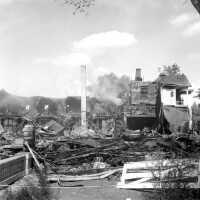          Mt. Baldhead Hotel fire, Sept. 1959 picture number 4
   