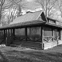          231LogCabin.jpg; Orchard Cabin Center Street and Lakeshore Drive
   