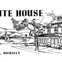          Source: SDHS newsletter pg. 263; A drawing from a brochure for The White House in the early 1950's when it was run by Dave and Sallie Erlandson.
   