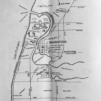back cover 1959 map