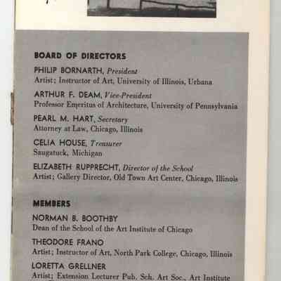 1960oxbow.jpg 368KB: Philip Bornarth, Arthur F. Deam, Pearl M. Hart, Celia House, Elizabeth Rupprecht, Norman B. Boothby, Theodore Frano, Loretta Grellner, Alice Mason, Hoke Norris, Isobel MacKinnon Rupprecht, W. John Upjohn, Myron Van Ark