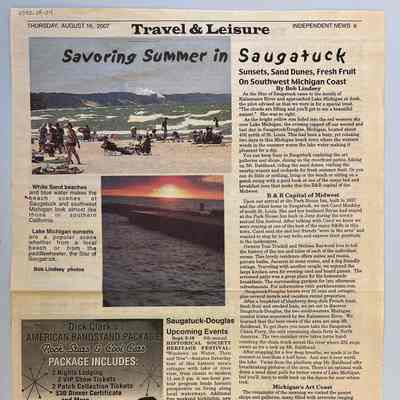 Savoring Summer in Saugatuck