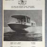          38-foot flyer, no second page or printing on reverse side; Dated effective October 1966
   