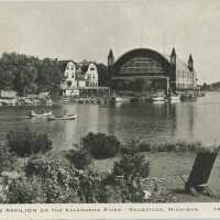          The Big Pavilion on the Kalamazoo River Postcard
   