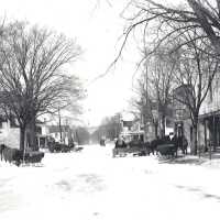          Butler Street in the snow 1900; Origsize: 8 x 10; Origformat: Other
   