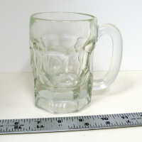          glass mug from the Douglas Rootbeer barrel
   