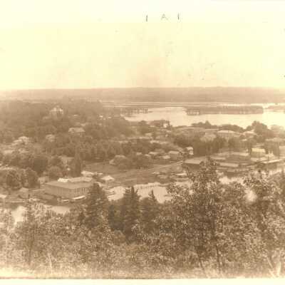 Mt. Baldhead view before 1909