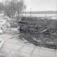 Big Pavilion Fire wreckage