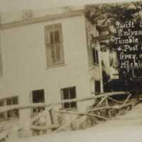 Swift Villa Entrance to Ye Tumble Inn Store and Post Office, Camp Gray on Lake Michigan , Saugatuck