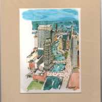 Chicago Buildings Scene