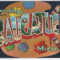 Greetings from Saugatuck, Mich.