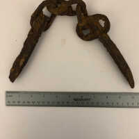 Iron Pins with Chain