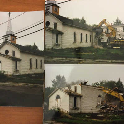 Original St Peters and later Douglas Community Church 8/1998