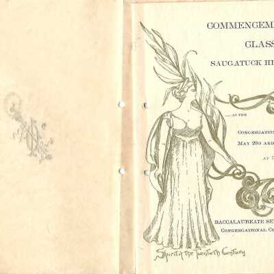 SHS 1901 Commencement program + digital scan