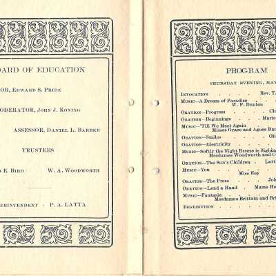 commencement program