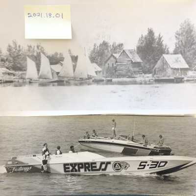 Kit Lane archival materials: Boats