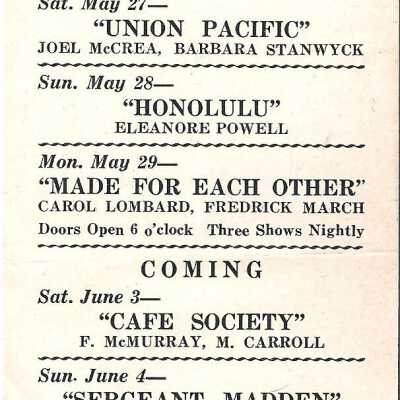 Big Pavilion Program